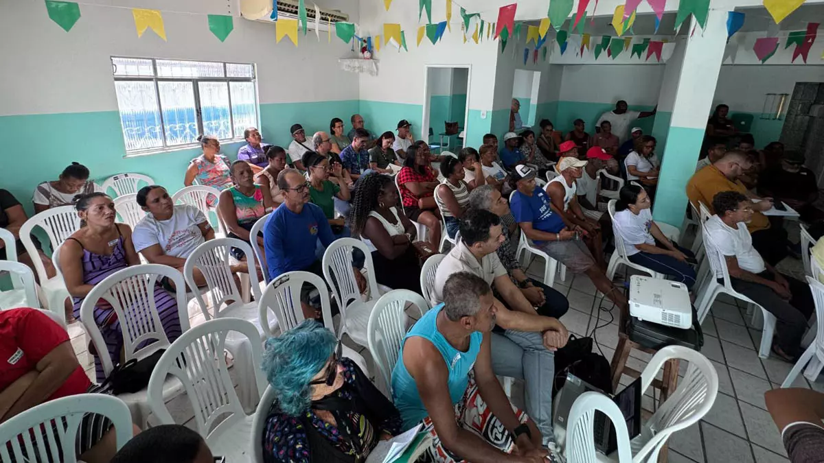 e informadas em comunidades da área de influência do Sistema Rodoviário Ponte Salvador-Itaparica. Essa etapa de oitivas