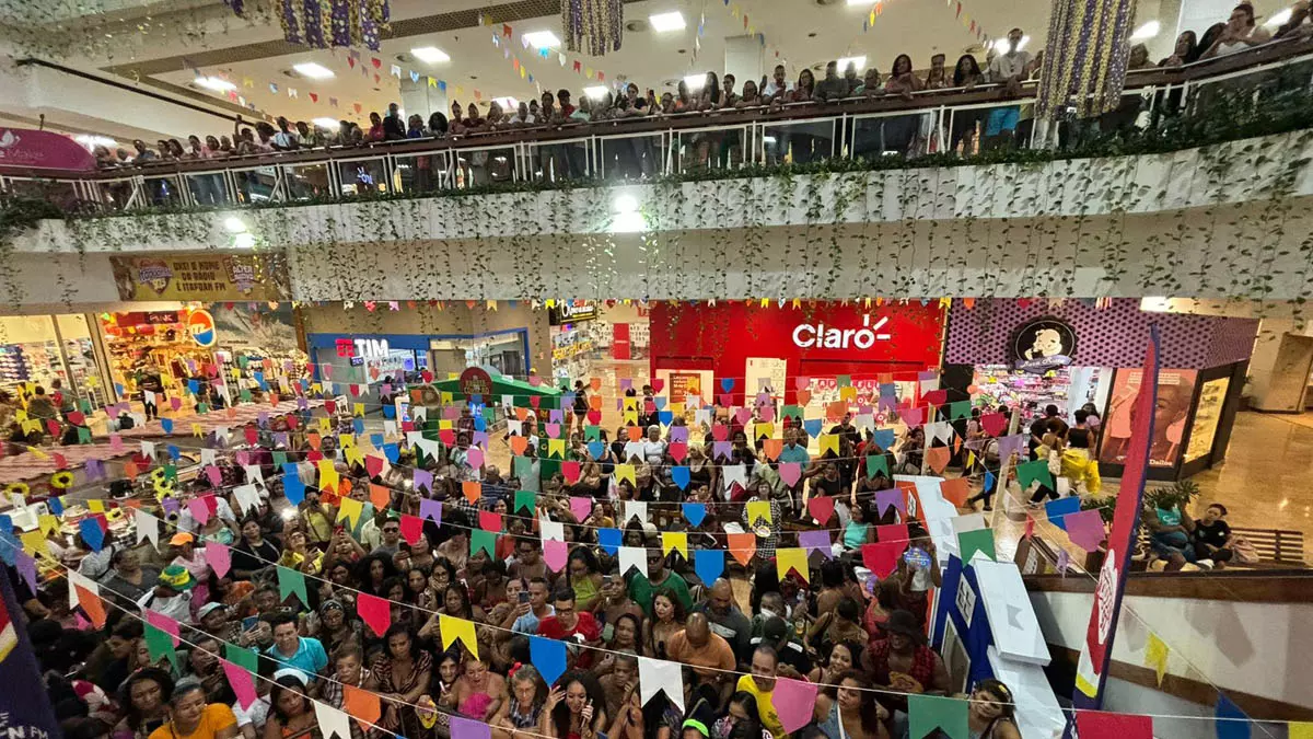 O Shopping Piedade está funcionando em horário especial durante todo o mês de junho, das 9h às 20h30. Esta semana,