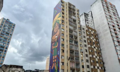 A 4ª edição do Projeto Movimento Urbano de Arte Livre (Projeto MURAL) trouxe para o coração de Salvador a maior arte vertical já realizada na