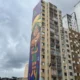A 4ª edição do Projeto Movimento Urbano de Arte Livre (Projeto MURAL) trouxe para o coração de Salvador a maior arte vertical já realizada na