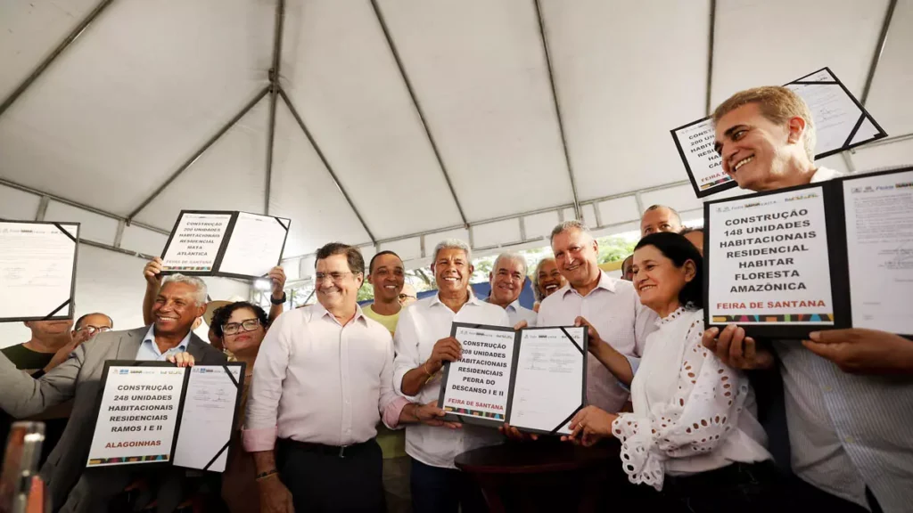 Feira de Santana vai receber um importante investimento em habitação popular, com a construção de 208 novas moradias nos