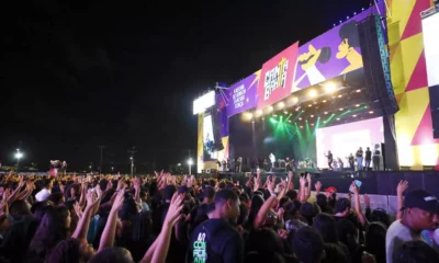 O Festival Canta Bahia 2025 teve sua abertura oficial na noite desta sexta-feira (04), no Parque de Exposições, em Salvador,