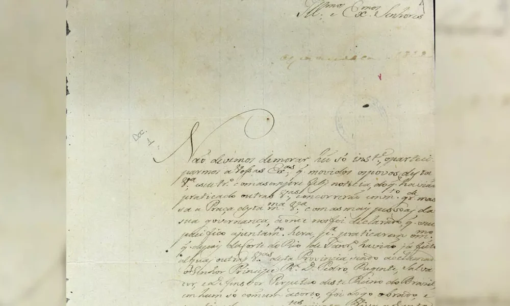 representa a resistência do estado. Se unindo às comemorações dos 202 anos de independência, o Arquivo Público