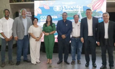 Começou nesta quinta-feira (17), em Ilhéus, o Chocolat Festival 2025, a maior vitrine da cadeia produtiva do chocolate e do cacau da