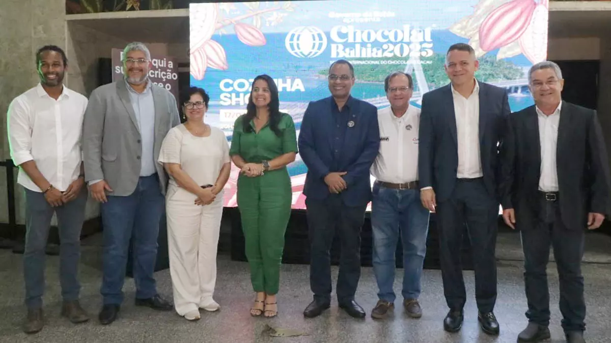 Começou nesta quinta-feira (17), em Ilhéus, o Chocolat Festival 2025, a maior vitrine da cadeia produtiva do chocolate e do cacau da