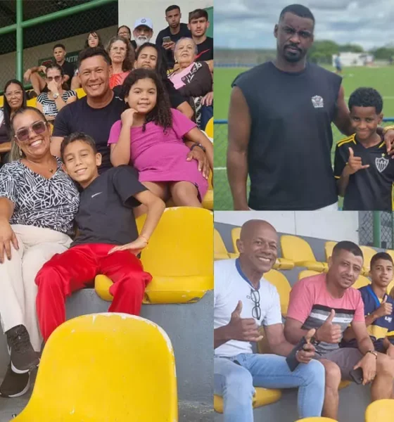 capital baiana ou até de outro estado. Mas, o fato é que os pais dos atletas da Copa 2 de Julho de Futebol Sub-15