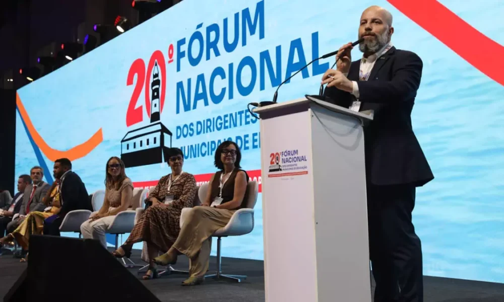 A Secretaria da Educação do Estado da Bahia (SEC) participa do 20º Fórum Nacional Ordinário dos Dirigentes Municipais de Educação,