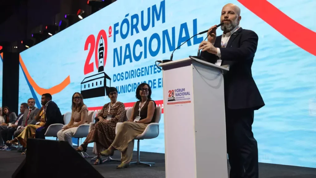 A Secretaria da Educação do Estado da Bahia (SEC) participa do 20º Fórum Nacional Ordinário dos Dirigentes Municipais de Educação,
