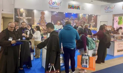 O turismo religioso da Bahia esteve representado no estande da secretaria por sete santuários: Senhor do Bonfim,