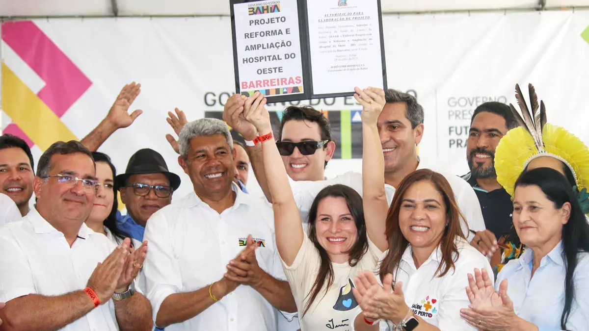 Encerrando uma extensa agenda no oeste baiano, o governador Jerônimo Rodrigues esteve em Barreiras nesta segunda-feira (28),