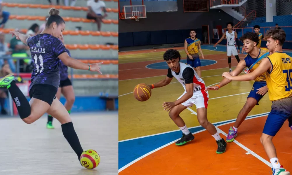 estão reunidos, desde a última quarta-feira (9), em Salvador para a Etapa Estadual dos Jogos Escolares da Bahia. Vindos de diversas