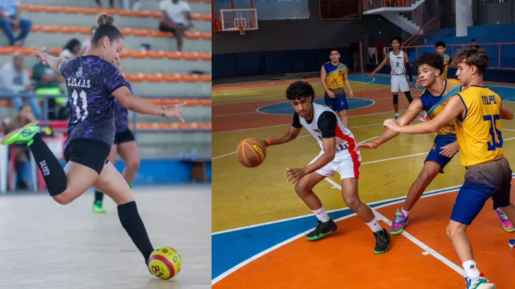 estão reunidos, desde a última quarta-feira (9), em Salvador para a Etapa Estadual dos Jogos Escolares da Bahia. Vindos de diversas
