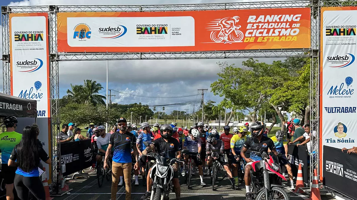 Ciclismo de Estrada/Contrarrelógio (CRI) acontecerá neste sábado, 19, e domingo, 20, na cidade de Castro Alves, no interior da Bahia.