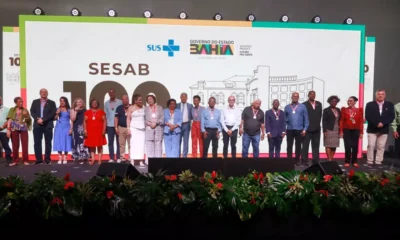 O aniversário de 100 anos da Secretaria da Saúde (Sesab), órgão do Governo do Estado, foi comemorado nesta terça-feira (29) –