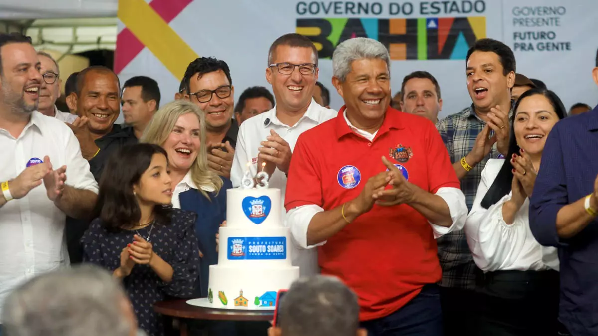 Com mais de 17 mil habitantes, o município de Souto Soares, localizado na Chapada Diamantina, completou 63 anos de emancipação
