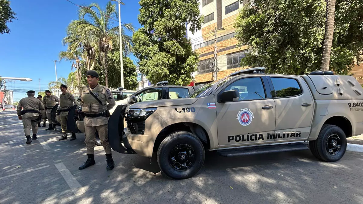 O trabalho de unidades da Polícia Militar que atuam no Oeste da Bahia foi reforçado, na tarde desta segunda-feira (28),