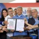 implantação de sistemas de esgotamento sanitário em Amargosa, Ribeira do Pombal e Senhor do Bonfim. O ato de assinatura