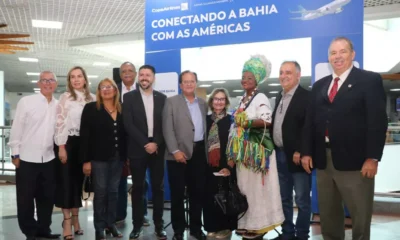 Em cerimônia realizada no aeroporto de Salvador, nesta quinta-feira (3), a Copa Airlines oficializou a retomada do voo da Cidade do Panamá