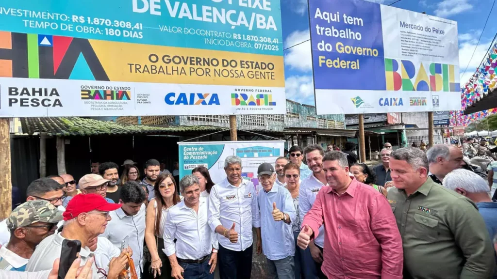 de implantação do Centro Regional de Comercialização de Pescado do Baixo Sul, mais conhecido como Mercado do Peixe de Valença.
