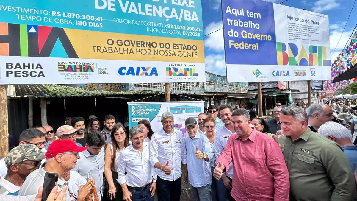 de implantação do Centro Regional de Comercialização de Pescado do Baixo Sul, mais conhecido como Mercado do Peixe de Valença.