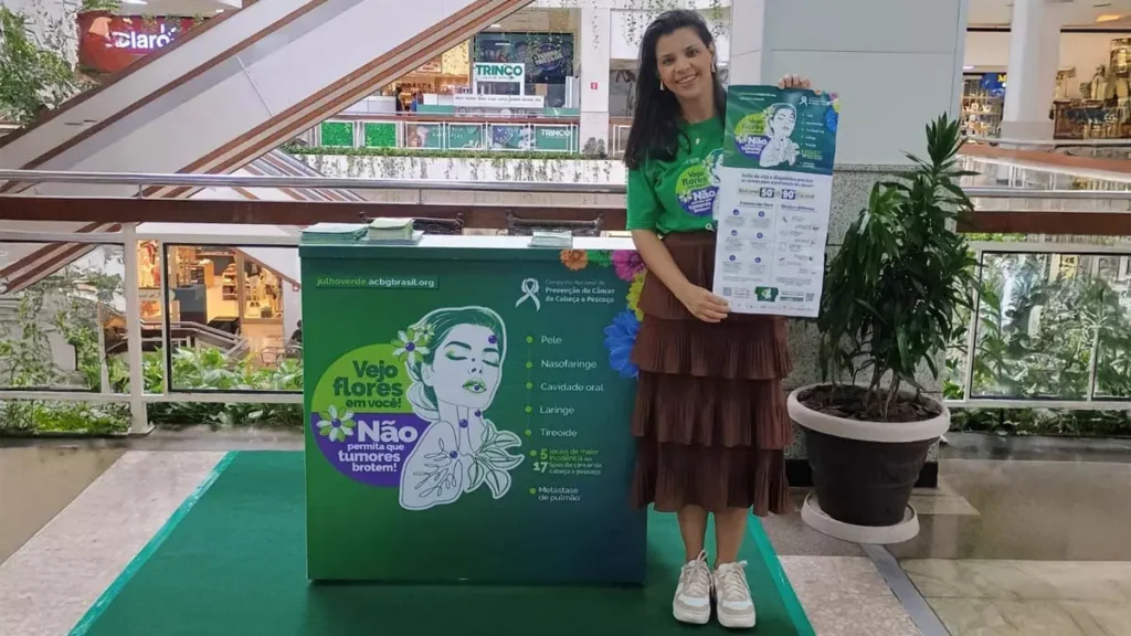 Neste sábado, 12 de julho, das 9h às 14h, o Shopping Piedade promove a campanha Julho Verde, voltada para a conscientização e o