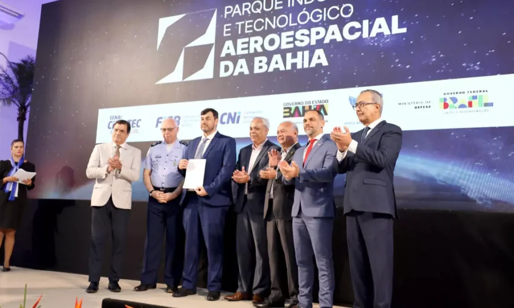 Base Aérea de Salvador, o Parque Industrial e Tecnológico Aeroespacial da Bahia. O equipamento é o segundo dessa natureza no Brasil,