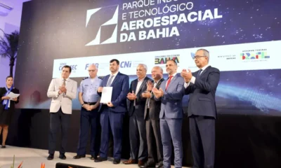 Base Aérea de Salvador, o Parque Industrial e Tecnológico Aeroespacial da Bahia. O equipamento é o segundo dessa natureza no Brasil,