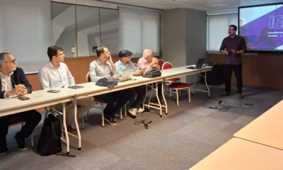 O Hub de Inovação do Sinduscon-BA recebeu, nesta semana, a visita de Breno Viera, executivo de negócios e relacionamento