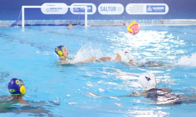 A Seleção Brasileira venceu a partida contra o México neste terceiro dia de Mundial Sub-20 Feminino de polo aquático, disputado na piscina