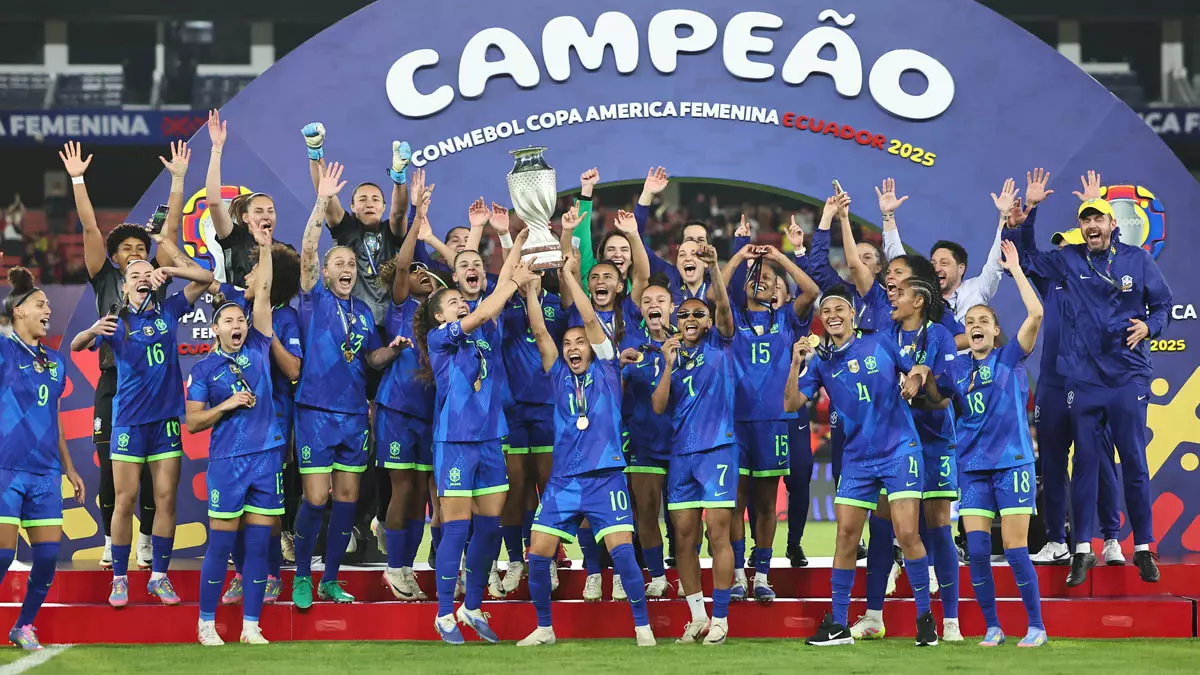 Copa América Feminina tão perfeita para o Brasil. O placar final ficou em 4 a 4. E, nos pênaltis, as brasileiras confirmaram a conquista