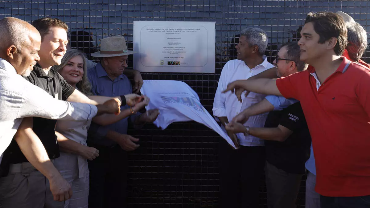 Caculé, no centro sul da Bahia, recebeu neste sábado (2), a visita do governador Jerônimo Rodrigues para uma série de entregas que vão impulsionar a economia,
