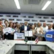 O governador Jerônimo Rodrigues se reuniu nesta quinta-feira (7), em Salvador, com a prefeita de São Sebastião do Passé, Nilza da Mata,