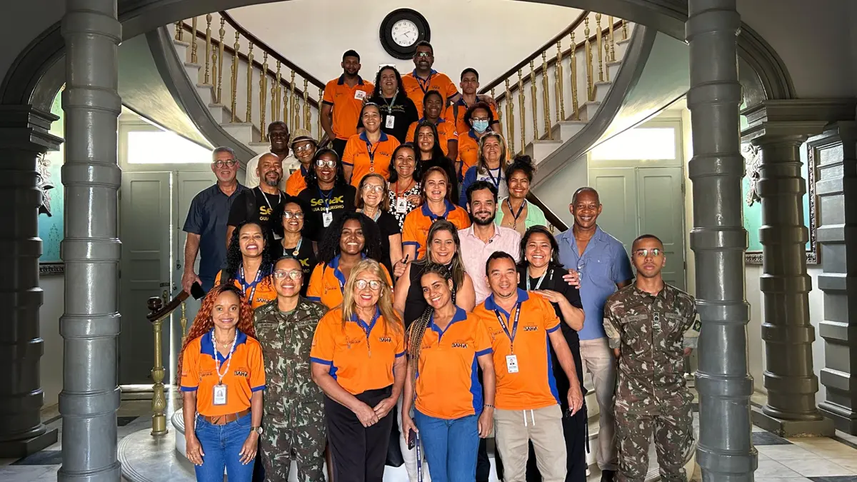A Secretaria de Turismo do Estado (Setur-BA) ofereceu a capacitação em história e cultura das fortificações militares de Salvador,