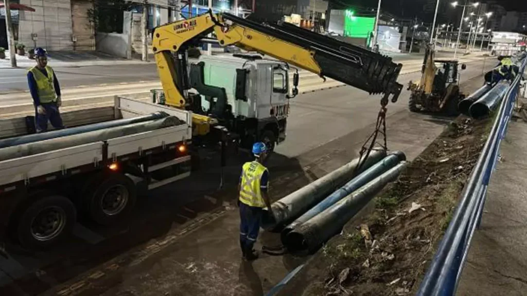 A Embasa acaba de concluir a recuperação de uma das principais estruturas do sistema de esgotamento sanitário de Salvador.