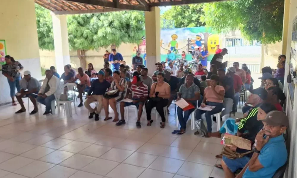 O povoado de Novo Marcos, no município de Remanso, foi palco de um mutirão do projeto Cidadania Rural, nos dias 31 de julho e 1º de agosto.
