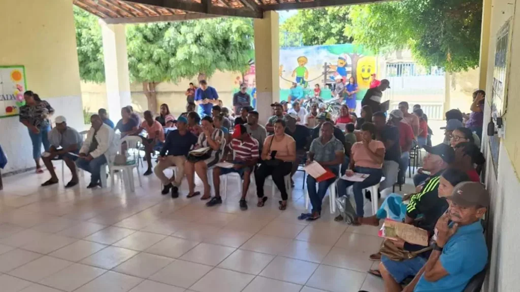 O povoado de Novo Marcos, no município de Remanso, foi palco de um mutirão do projeto Cidadania Rural, nos dias 31 de julho e 1º de agosto.