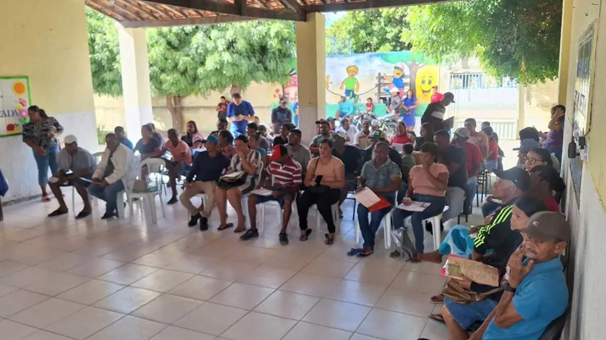 O povoado de Novo Marcos, no município de Remanso, foi palco de um mutirão do projeto Cidadania Rural, nos dias 31 de julho e 1º de agosto.