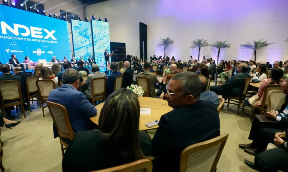 Foi aberta oficialmente nesta quarta-feira (27), no Centro de Convenções Salvador, a INDEX 2025 – Feira da Indústria da Bahia, maior evento