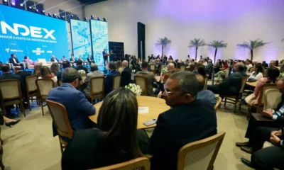 Foi aberta oficialmente nesta quarta-feira (27), no Centro de Convenções Salvador, a INDEX 2025 – Feira da Indústria da Bahia, maior evento
