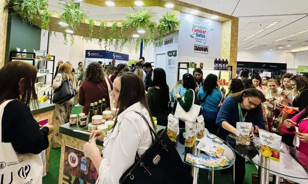 A qualidade e o sabor dos produtos da agricultura familiar da Bahia conquistaram os mais de 4.500 nutricionistas que participaram