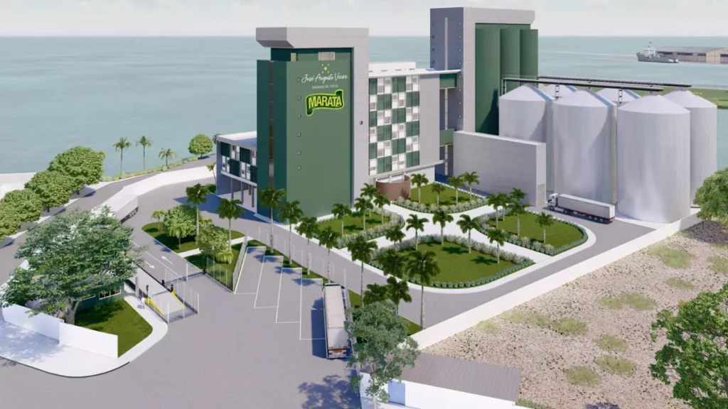 O grupo Maratá expande sua atuação na região Nordeste ao investir R$ 129 milhões na reativação do Moinho de Trigo no Porto de Ilhéus,