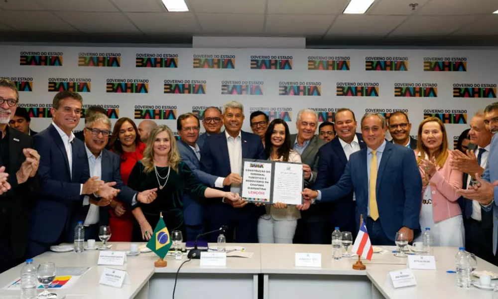 Chapada Diamantina, que será instalado no distrito de Tanquinho, no município de Lençóis. O ato, realizado no Centro de Operações e