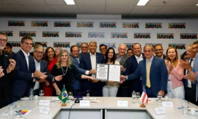 Chapada Diamantina, que será instalado no distrito de Tanquinho, no município de Lençóis. O ato, realizado no Centro de Operações e