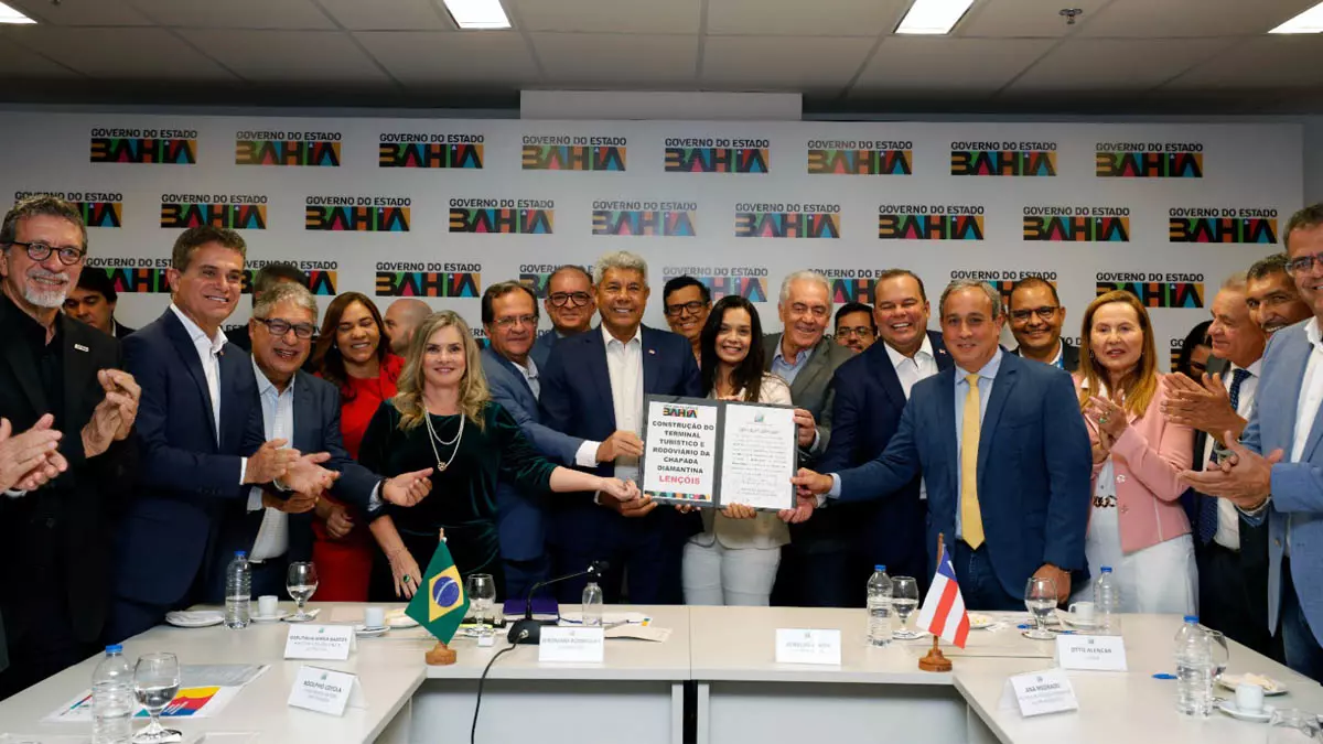 Chapada Diamantina, que será instalado no distrito de Tanquinho, no município de Lençóis. O ato, realizado no Centro de Operações e