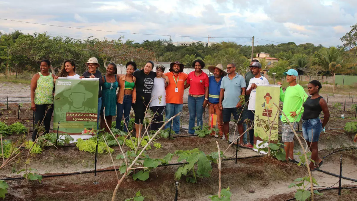 Na Comunidade Santa Rita, em Camaçari, a agricultura familiar ganhou novo significado com a implantação do Projeto Viva Horta.