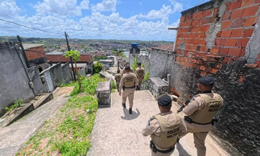 Em mais uma edição da Operação Força Total, a 9ª deste ano, a Polícia Militar da Bahia (PMBA) mobilizou todas as suas unidades