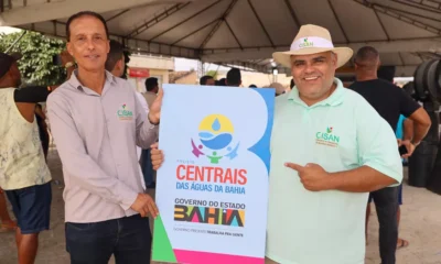 O Governo da Bahia lançou, nesta sexta-feira (19), em Ribeira do Pombal, o Projeto Centrais das Águas da Bahia, uma iniciativa