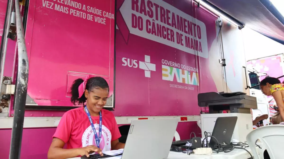 O Governo do Estado abre em 1º de outubro, na Arena Fonte Nova, em Salvador, a edição 2025 do Outubro Rosa com uma