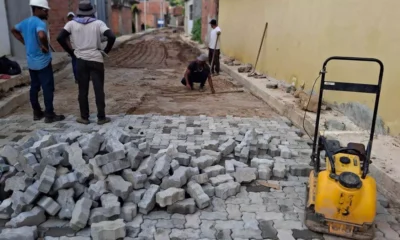 As obras de urbanização no Vale do Paraguari, em Nova Constituinte, Salvador, já alcançam 49,5% de avanço físico e vêm transformando