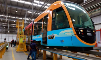 quarta-feira (10): estão sendo realizados os últimos ajustes técnicos e operacionais, além da pintura e plotagem de um dos trens